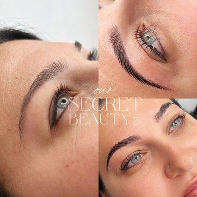 Brow Lamination and Lash Lift with Tint