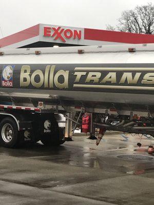 Bolla Market getting gas before this next Storm in NY area.