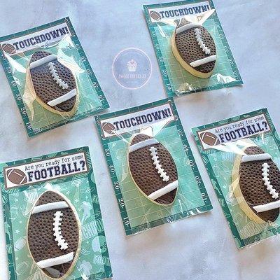 Football cookie cards