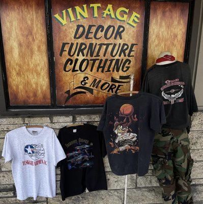 Vintage men's consignment clothing