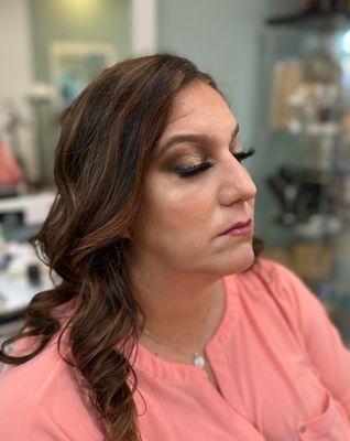 glam makeup by Jessica