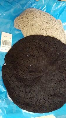 Adorbs lightweight knit berets - only $3.99 each!