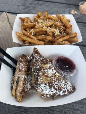 Monte Cristo and Truffle Fries