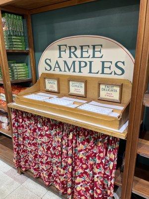 Free samples