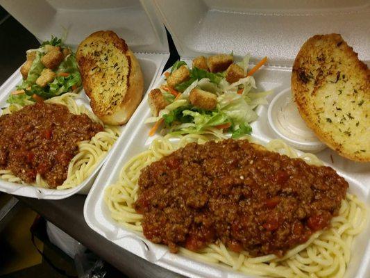 Spaghetti with Meaty Marinara