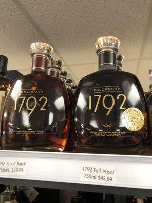 1792 bourbon's