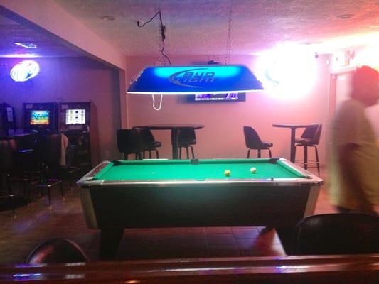 New pool table!