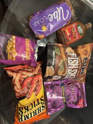 My Filipino snack haul