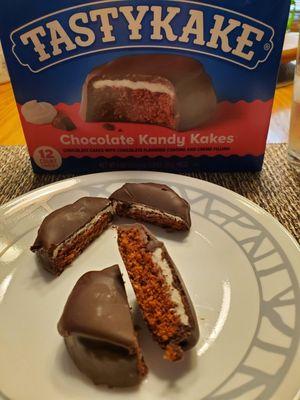 Bought this box of Chocolate Flavored TastyKakes at Weis Grocery store in Mountain Top Pennsylvania. OMG !  8/14/2024