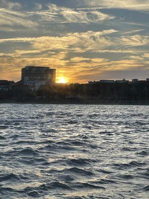 Sunset over Charleston