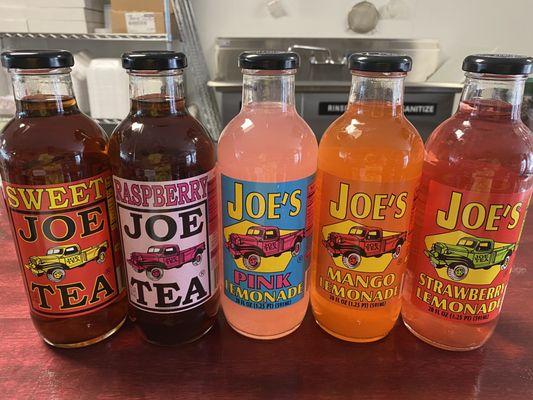 Variety of Joes Teas & Lemonades