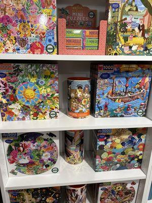 Puzzle / Game section