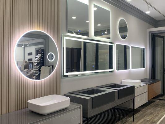 Bathroom Vanities and LED Mirrors