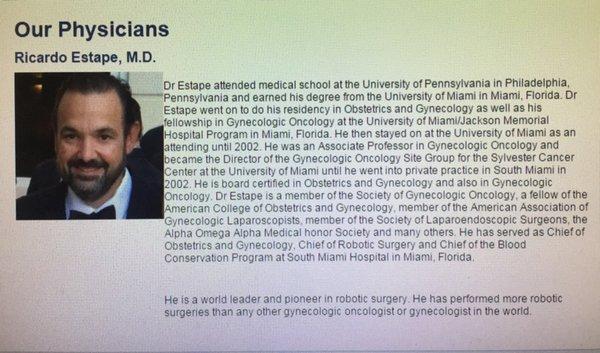 Outstanding! After hours researching for a great doctor, I came across an excellent doctor and when I read this article, I knew he was it,TY