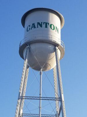 Our office is on the square in downtown Canton, close to our historic water tower.