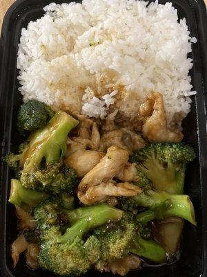 Chicken and Broccoli