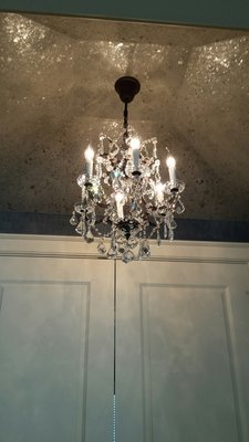 Let us add sparkle to your space. This ceiling shimmers with granite looking mica flakes!