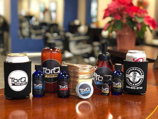 We make TorQ for men for all your hair and beard grooming needs, customized just for you.