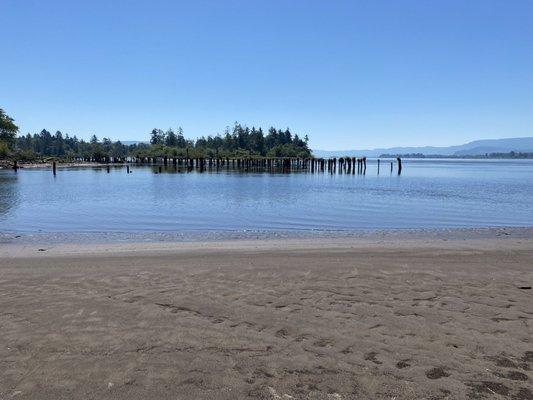 Vista park at Skamokawa creek