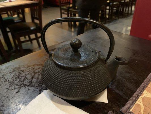 Tea Pot was very heavy, and kept the tea super hot.