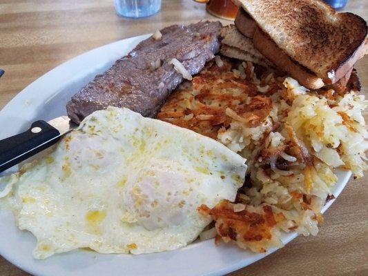 Steak n Eggs - $8.99.