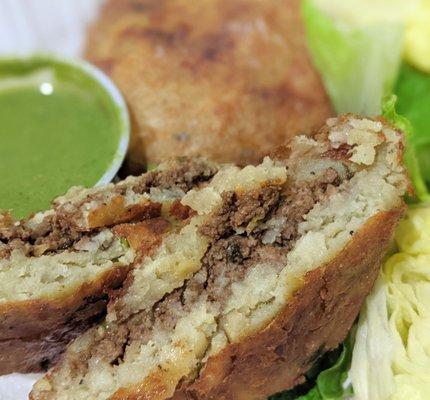 Scotch Kheema Pattie