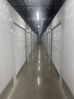 storage building hallway