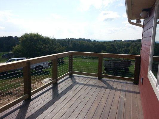 A deck we built