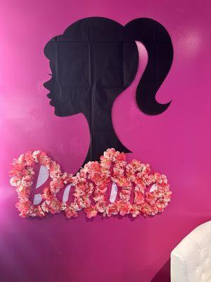 Barbie wall