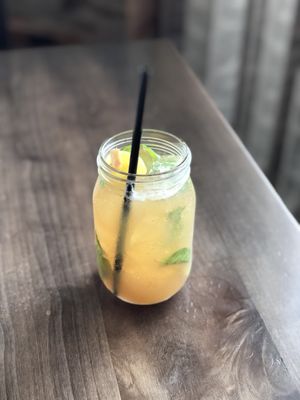 Putter's Envy - Elijah Craig, iced tea, lemon juice, jalapeño mint simple syrup