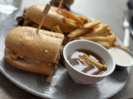 Short rib French dip