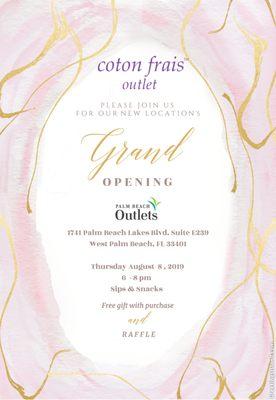 Grand Opening Invitation