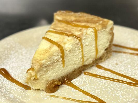 Salted caramel cheesecake