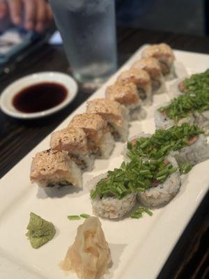 The Diego Roll and the Double Double Salmon Roll