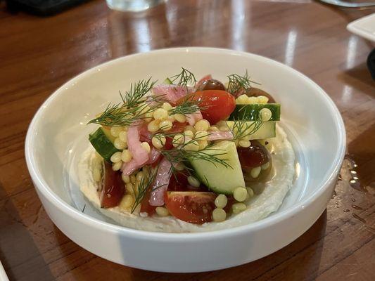 Cucumber and Tomato Salad $11 ~ delicious ~