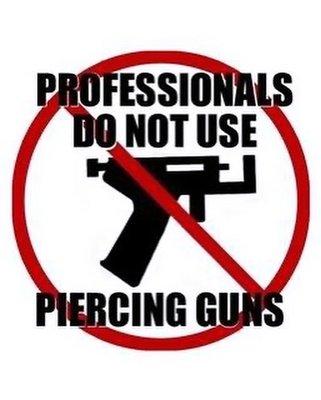 PROFESSIONALS DO NOT USE GUNS!