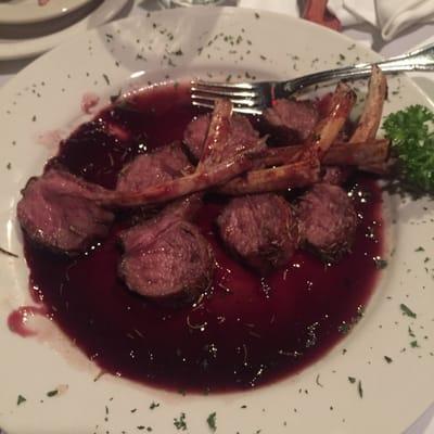 Rack of Lamb...Wasn't the best I've had for a $40 price tag. The Crawfish Tails were great though