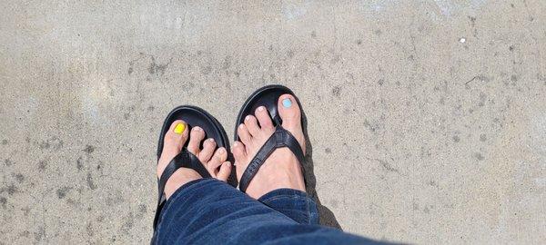 Easter Toes