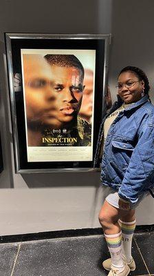 The Inspection. written & directed by Elegance Bratton (my friend).  GO. SEE. THIS. MOVIE... I  promise you will not be disappointed!