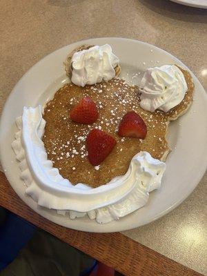 Mickey Mouse pancake