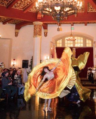 belly dancer weddings