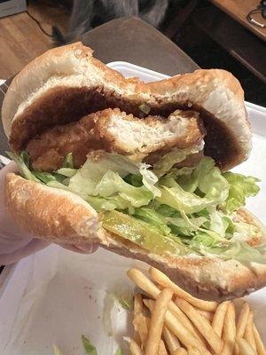 Chicken sandwich