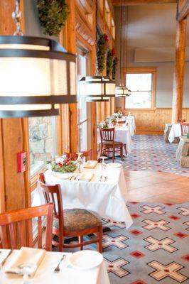 Timbers restaurant in the Rio Grande Club & Resort in South Fork, CO. Restaurants and golf play open to the public.