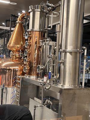 It's a working distillery