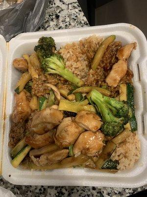 Chicken hibachi