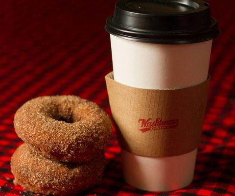 There's no better way than a fine cup of Washtenaw Dairy coffee and a couple donuts to start your day!