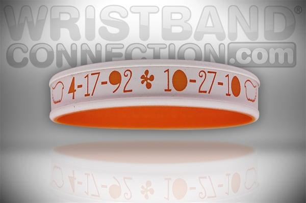 Color-Core® Remembrance Bracelets Ship In One Day, We Have Several Color Combinations To Choose From and Rush Fees Are Waived.