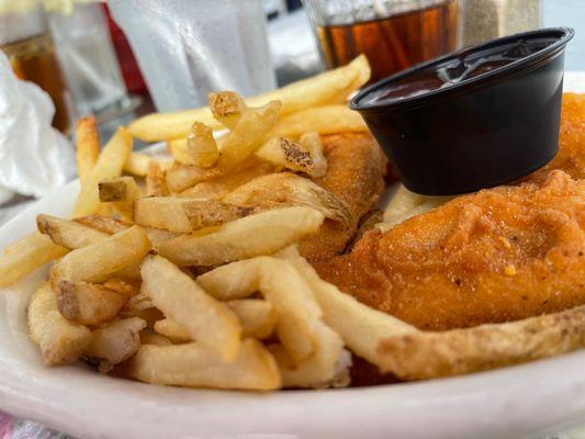 Kids loved the chicken tenders!