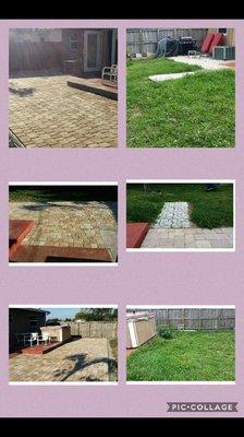 South pavers before and after pictures