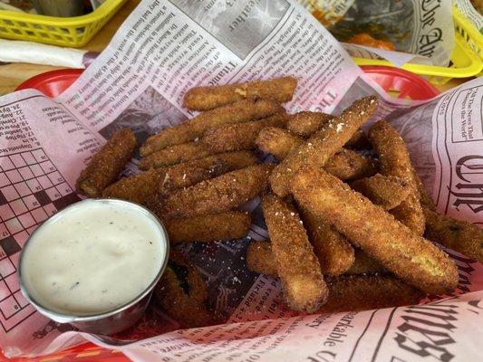 Zucchini sticks